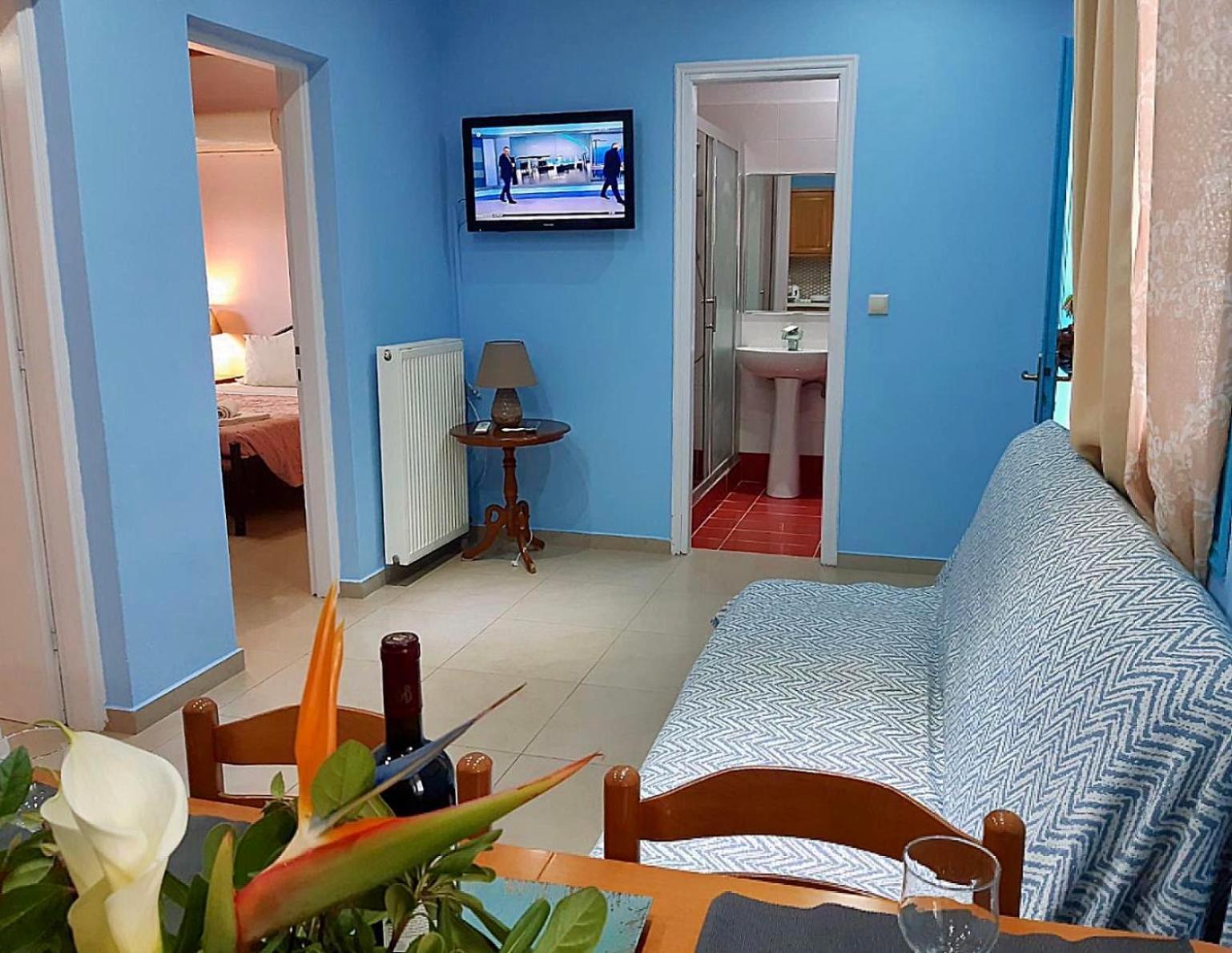 Angela Corfu Apartment Potamos  Ngoại thất bức ảnh